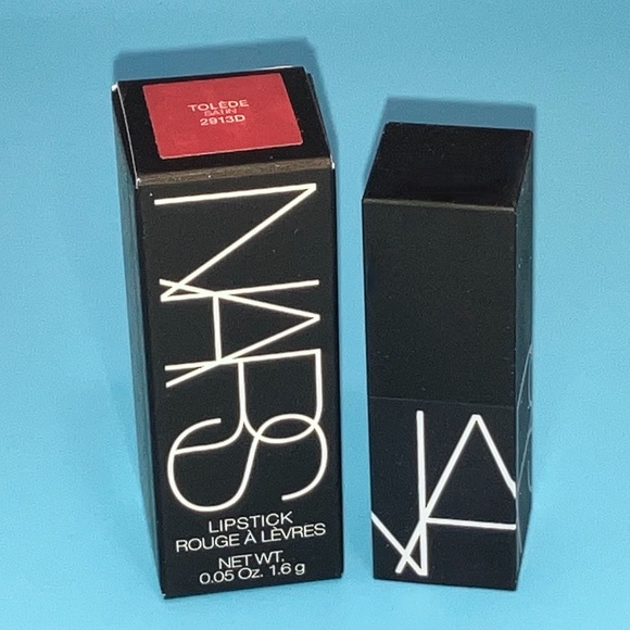 ๐ $22 - TOLEDE Satin Nars Lipstick in Tolede Satin Travel Sz. .05oz New in Box - Picture 8 of 8